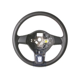 Original VW Steering Wheel (Leather) Murano Red - 5K0419091J LMD