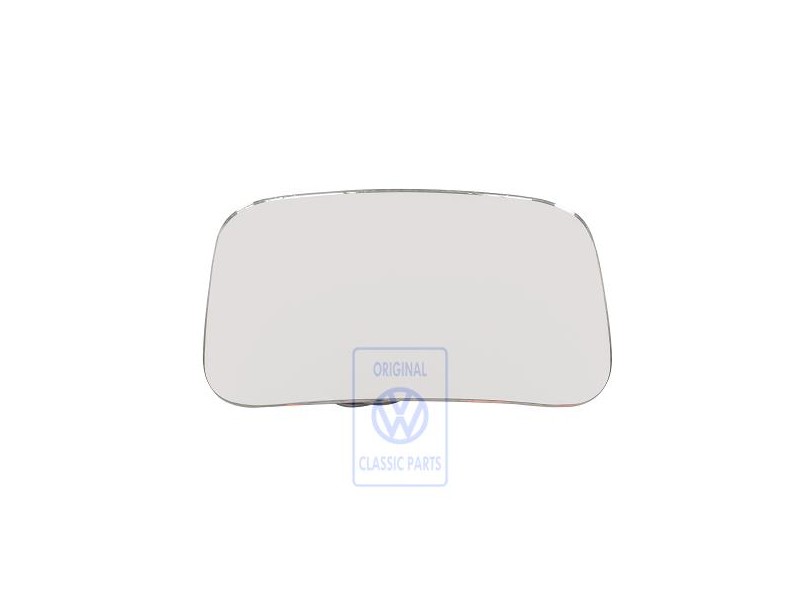 Original VW Mirror Glass (Flat) - 690857539B