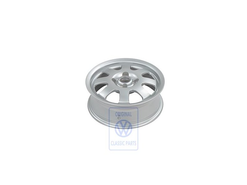 Original VW Aluminium Rim Avus Silver - 6E0601025F Z17