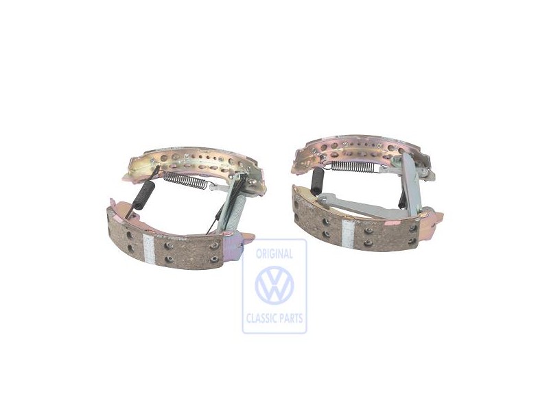 Original VW 1 Set: Brake Shoes With Linings - 6E0698520 X