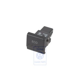 Original VW Switch For Stop-Start System Satin Black - 6E0907457C 01C