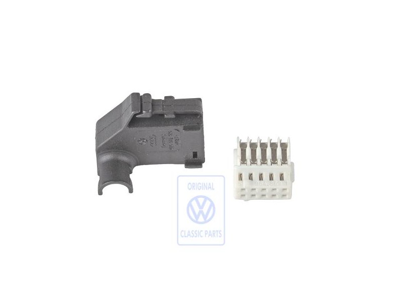 Original VW Flat Contact Housing - 6E0972930