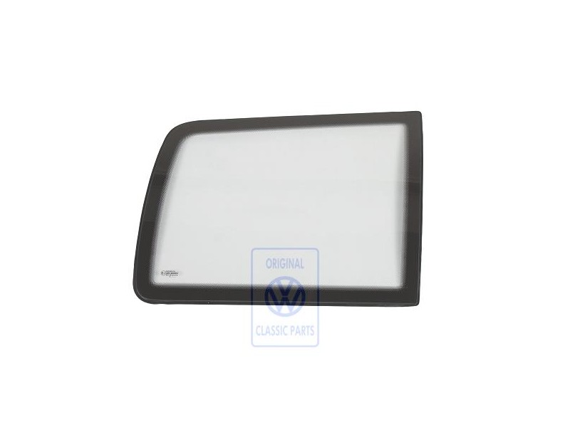 Original VW Side Window (Fixed) - 6K0845042B
