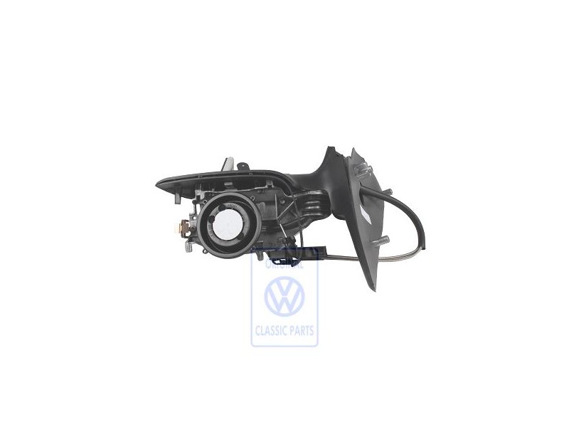 Original VW Exterior Mirror Housing Black - 6K2857508M 01C
