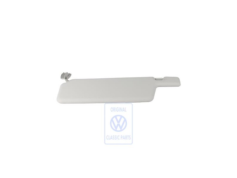 Original VW Sun Visor Without Mirror Pearl Grey - 6K2857552S 2F4