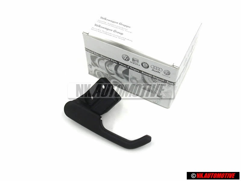 Original VW Bonnet Lid Lock Cable Grip Handle LHD Black - 191823533 01C