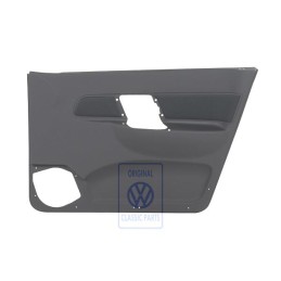 Original VW Door Panel Trim (Cloth) Off-Black - 6K4867012CBHDY