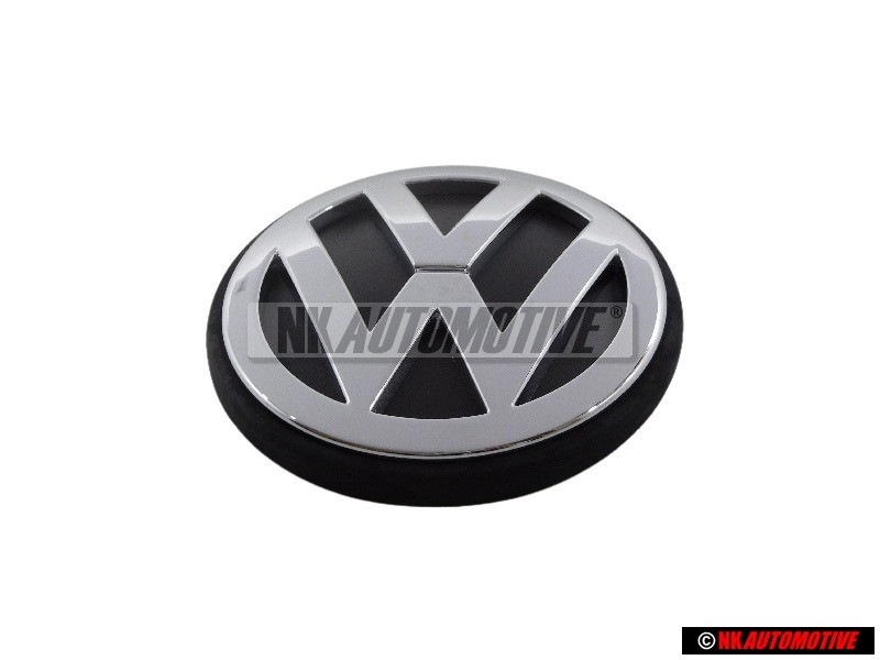 Original VW Rear Boot Badge Emblem Chrome - 6K5853601F FCS