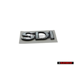 Original VW SDI Rear Boot Badge Emblem Chrome - 6K5853691C Z10