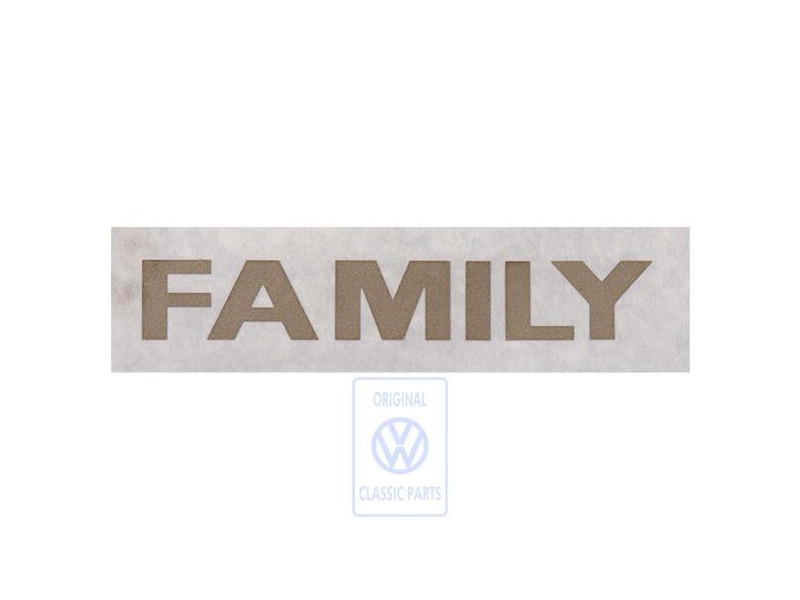 Original VW Lettering (Self-Adhesive) - 6K9853750