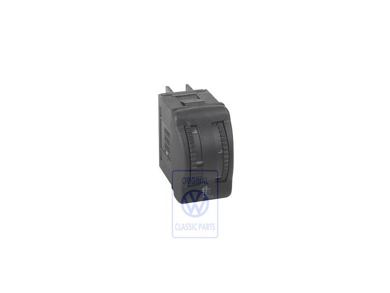 Original VW Switch For Seat Heating Black - 6K9963563 B41