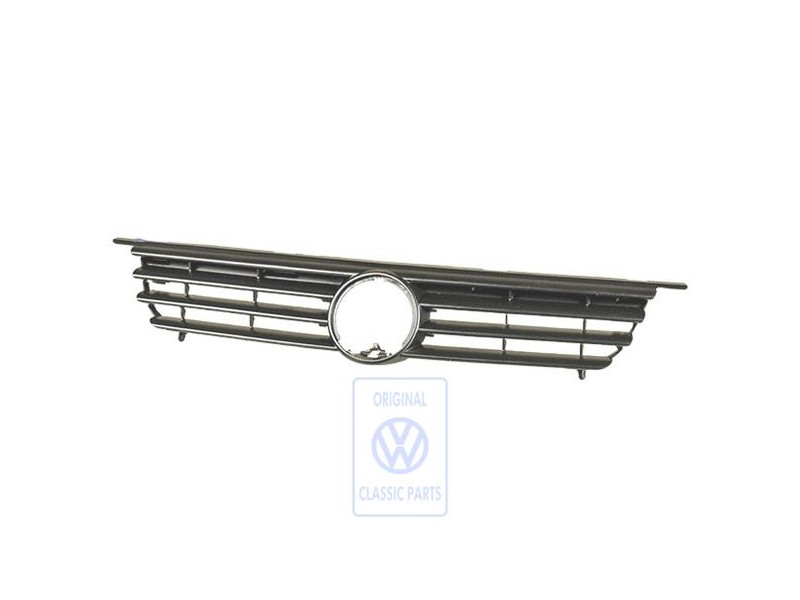 Original VW Radiator Grille Satin Black - 6N0853653B 01C