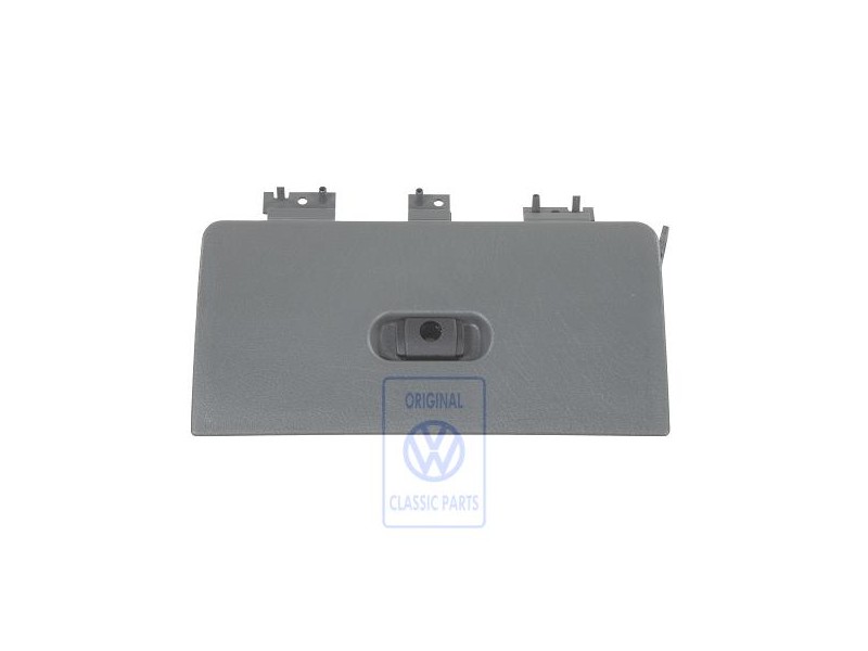 Original VW Glove Compartment Lid Mistral (Grey) - 6N0857124A E91