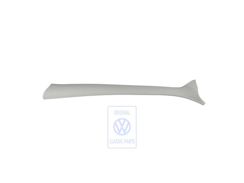 Original VW A-Pillar Trim Pearl Grey - 6N0867457A X30