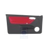 Original VW Door Panel Trim (Leather) Red/Black - 6N3867011DCEGF