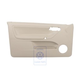 Original VW Door Panel Trim (Leather) Cream - 6N3867011DCFWK