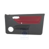 Original VW Door Panel Trim (Cloth) Flash Red/Off-Black - 6N3867012CNHLX