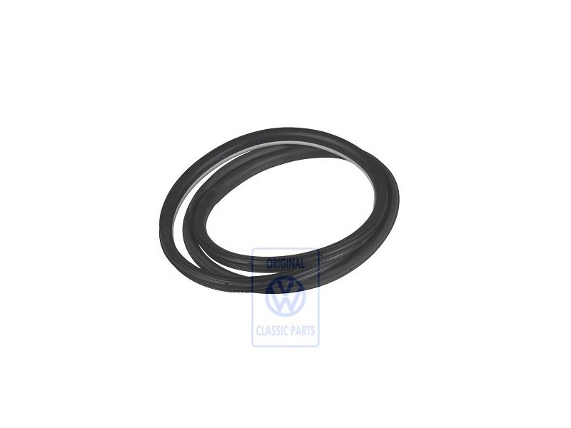 Original VW Door Seal Satin Black/Pearl Grey - 6N3867365K DQX