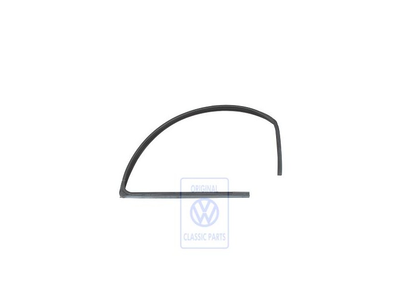 Original VW Window Guide Satin Black - 6N4837431 B41
