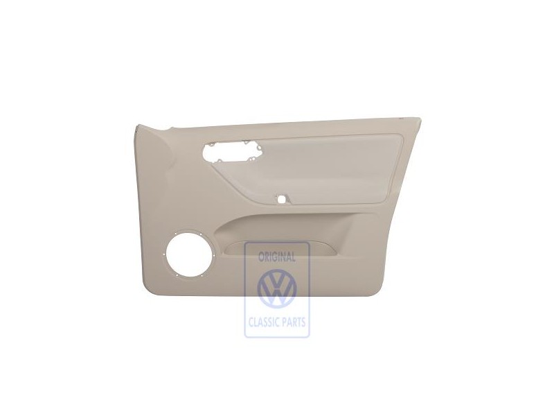 Original VW Door Panel Trim (Cloth) Cream - 6N4867012CNHEA