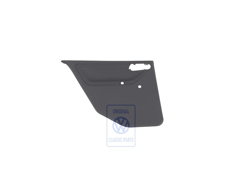Original VW Door Panel Trim (Cloth) Off-Black - 6N4867211AEHDY