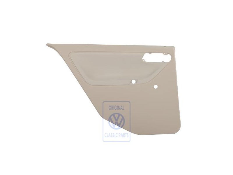 Original VW Door Panel Trim (Cloth) Cream - 6N4867211AEHEA
