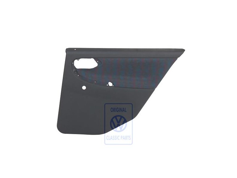 Original VW Door Panel Trim (Cloth) Off-Black - 6N4867212L DRB