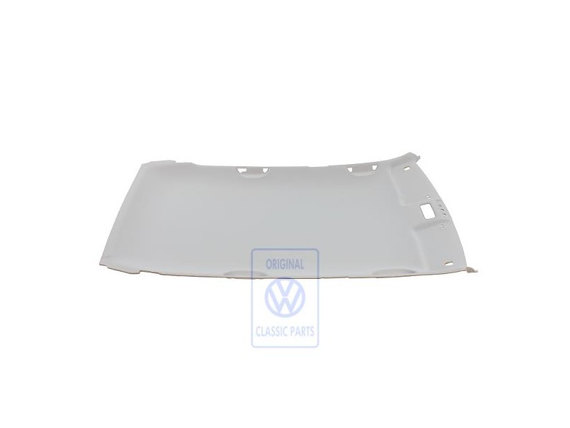 Original VW Moulded Headliner Pearl Grey - 6N4867501P X09