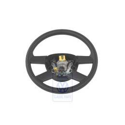Original VW Steering Wheel Satin Black - 6Q0419091L 01C