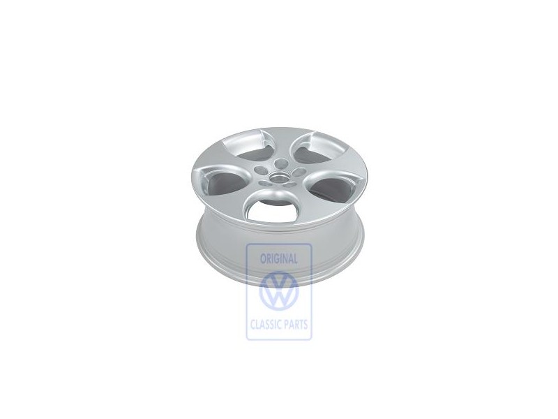 Original VW Aluminium Rim Diamond Silver - 6Q0601025AA8Z8