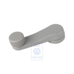 Original VW Window Crank Classic Grey (Grey) - 6Q0837581A 30T