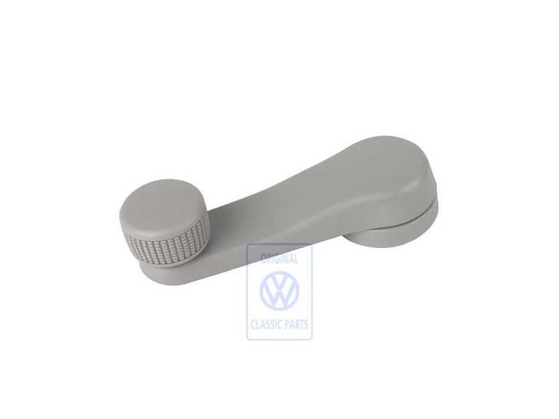 Original VW Window Crank Classic Grey (Grey) - 6Q0837581A 30T