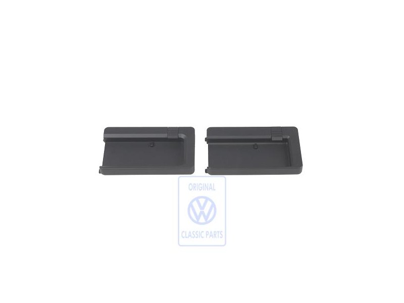 Original VW 1 Set Adapter Parts Black - 6Q0868003 1QB