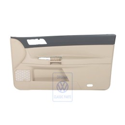 Original VW Door Trim (Leatherette) Anthracite/Cream - 6Q3867012EPQMS