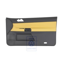 Original VW Door Panel Trim (Leather) Flash Red/Anthracite - 6Q3867012ERQMU