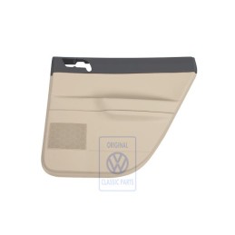 Original VW Door Trim (Leatherette) Anthracite/Cream - 6Q6867212GBQMS