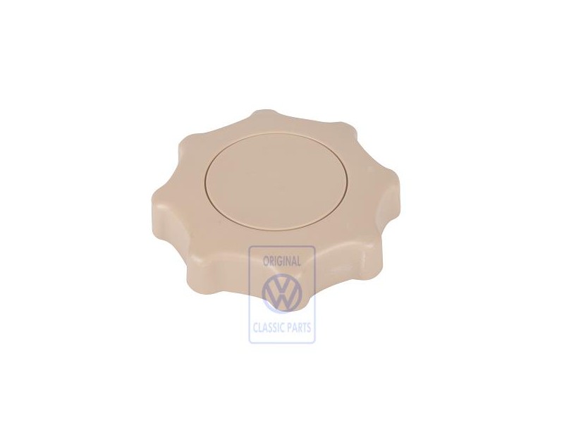 Original VW Setting Knob Light Beige - 6R0881671D Q70