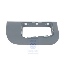 Original VW Glove Compartment Lid Grey Blue - 6U1857122A H50