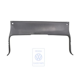 Original VW Cover For Lock Carrier Satin Black - 6X0863459B B41