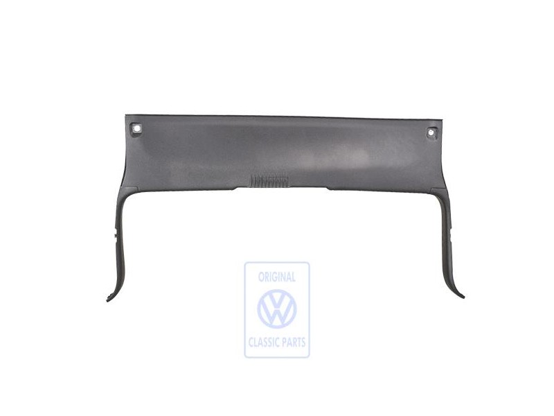 Original VW Cover For Lock Carrier Satin Black - 6X0863459B B41