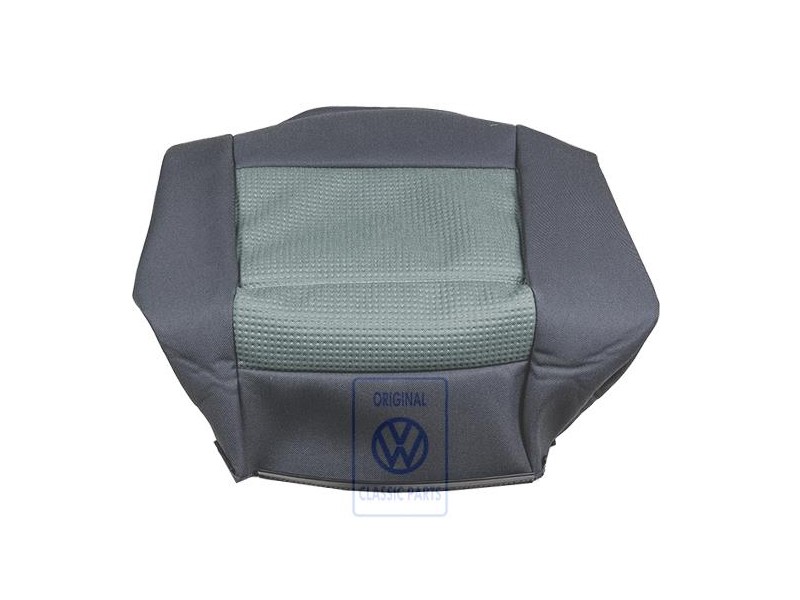Original VW Seat Covering (Fabric) Off-Black/Green - 6X0885406P PXC