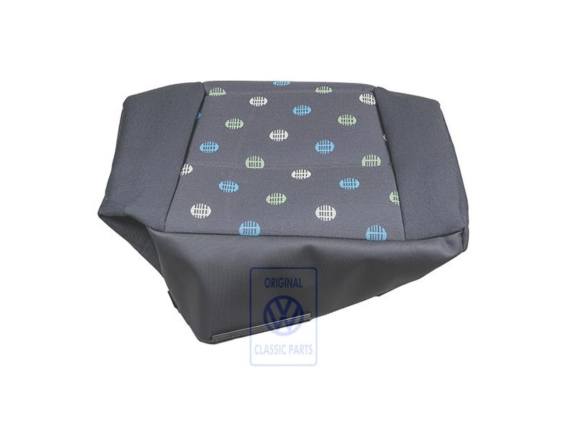 Original VW Seat Covering (Fabric) Off-Black - 6X0885406Q PXM