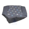 Original VW Seat Covering (Fabric) Off-Black - 6X0885406Q PXM