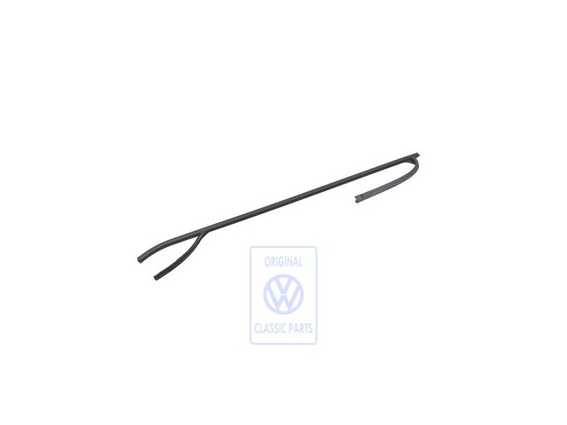 Original VW Window Guide Satin Black - 6X3837431E B41