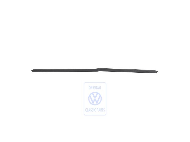 Original VW Window Aperture Seal Satin Black - 6X3837472E B41