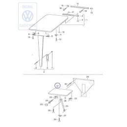 Original VW Table Top - 701070300F