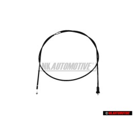 Original VW Bonnet Release Lid Lock Cable LHD - 1J1823531C