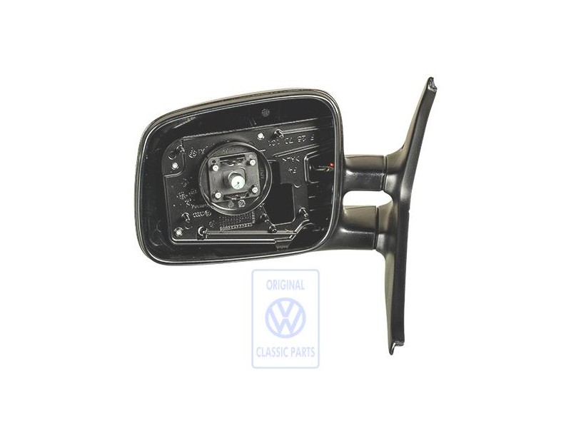 Original VW Exterior Mirror Housing Satin Black - 701857507F 01C