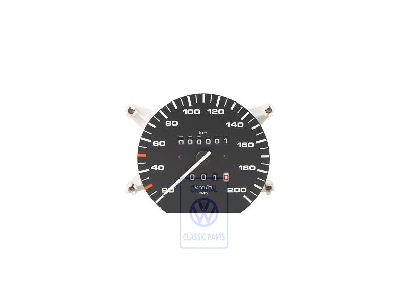 Original VW Speedometer With Kilometre Trip Recorder - 701957031C