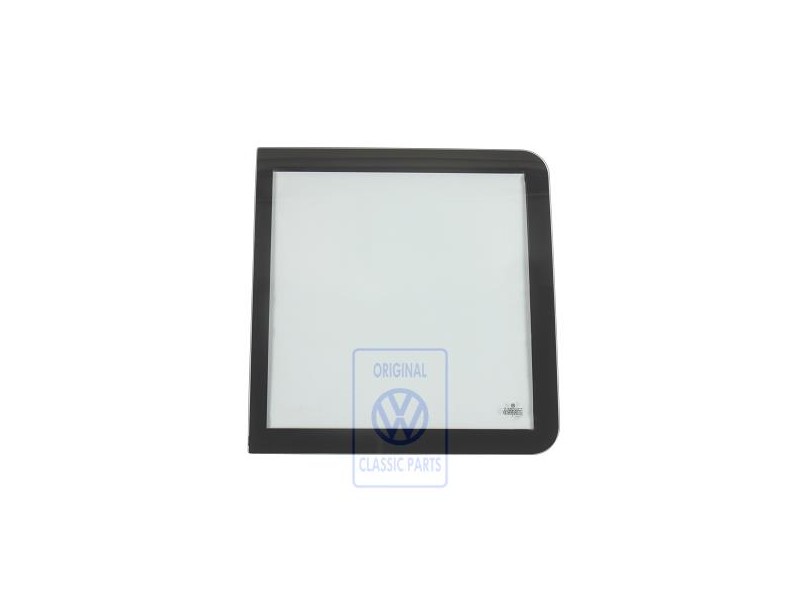 Original VW Side Window, (Non-Opening) (Insul. 